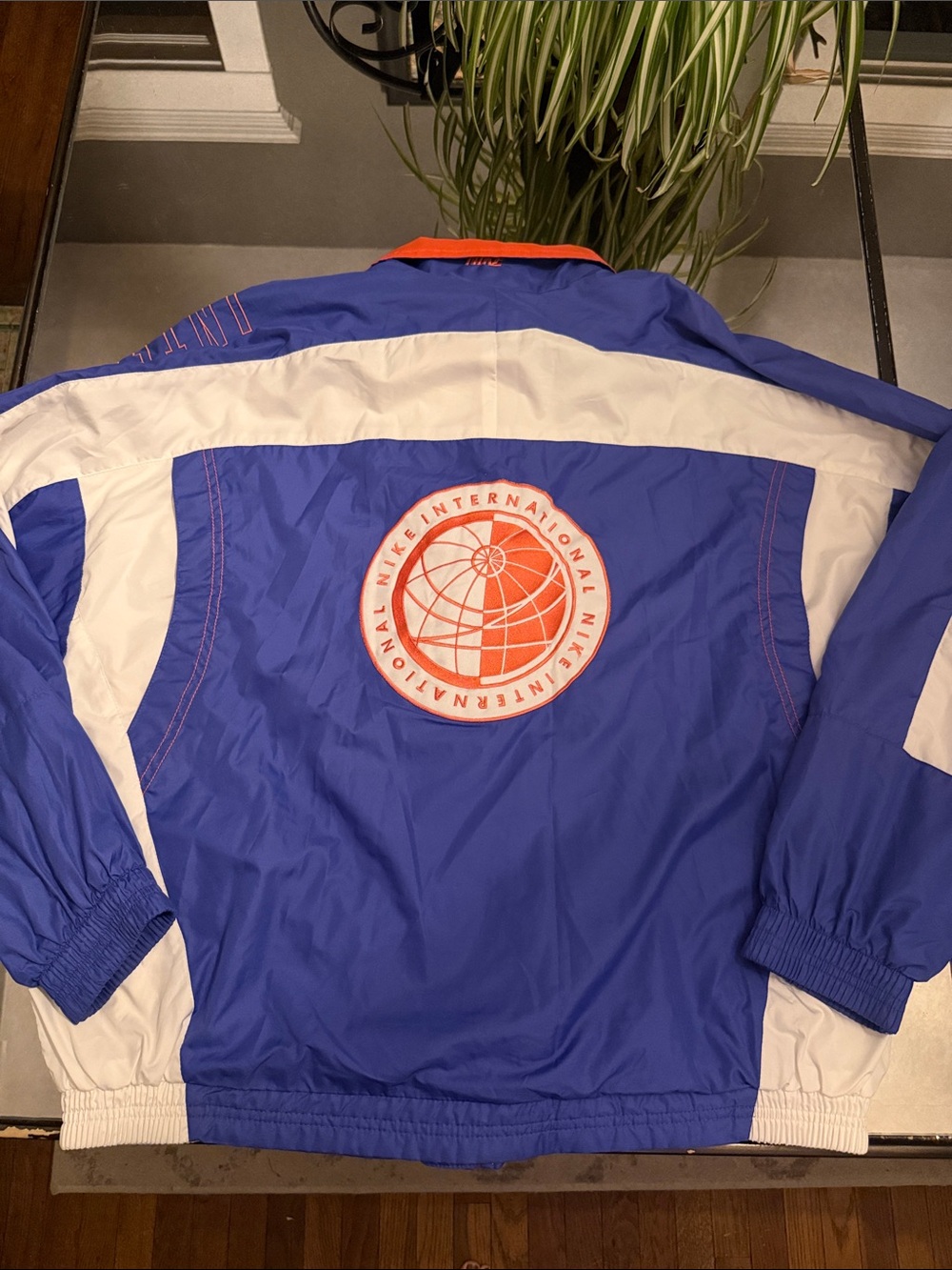 Vintage 90’s Nike International Windbreaker Light Jacket, Size Large